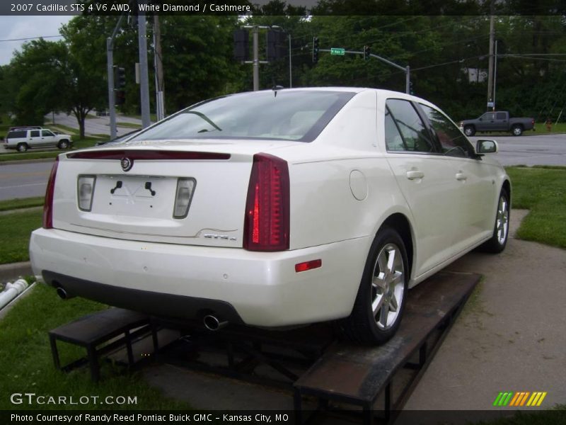 White Diamond / Cashmere 2007 Cadillac STS 4 V6 AWD