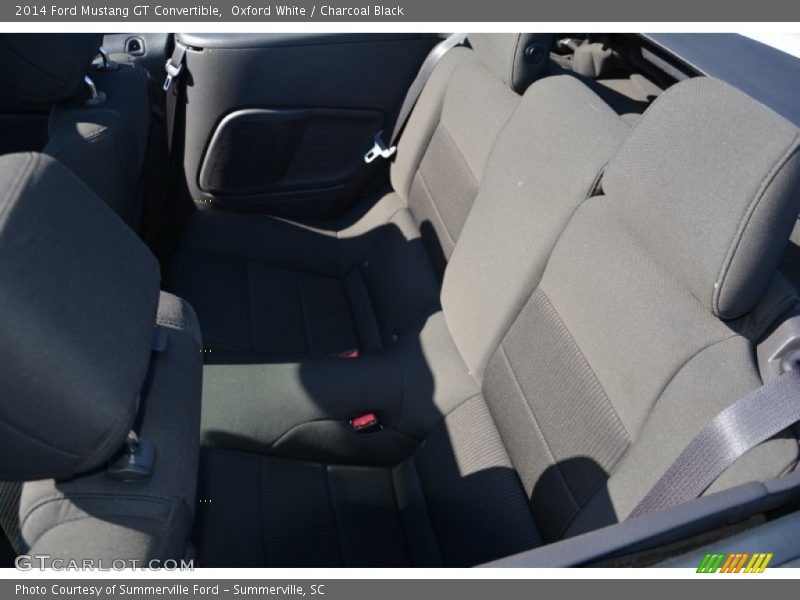 Oxford White / Charcoal Black 2014 Ford Mustang GT Convertible