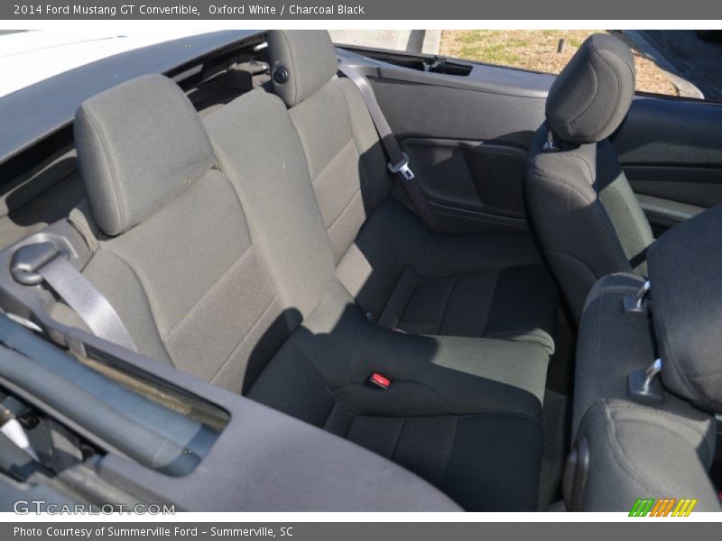 Oxford White / Charcoal Black 2014 Ford Mustang GT Convertible