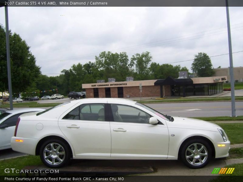 White Diamond / Cashmere 2007 Cadillac STS 4 V6 AWD