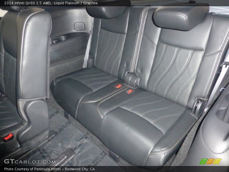 Liquid Platinum / Graphite 2014 Infiniti QX60 3.5 AWD