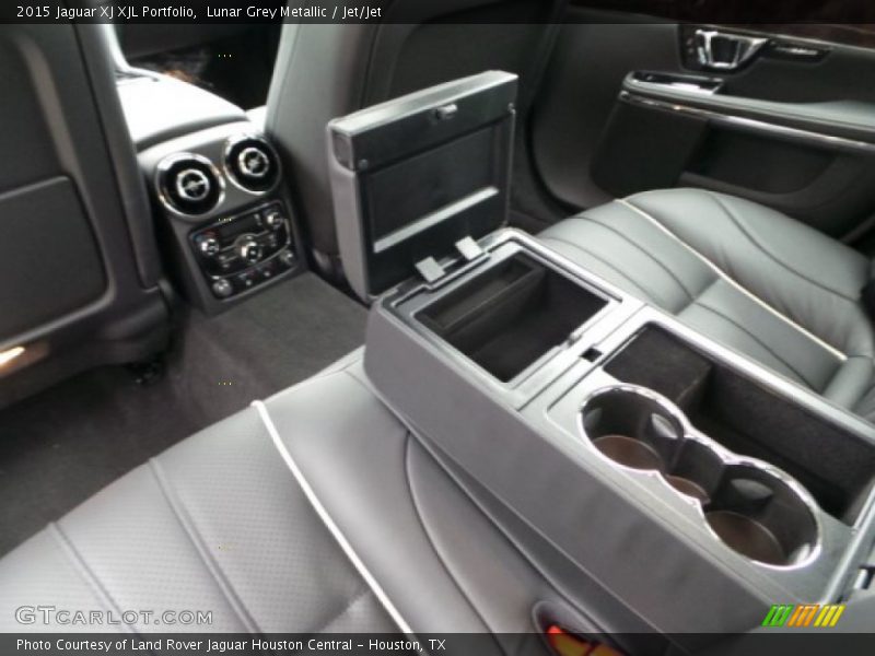 Lunar Grey Metallic / Jet/Jet 2015 Jaguar XJ XJL Portfolio