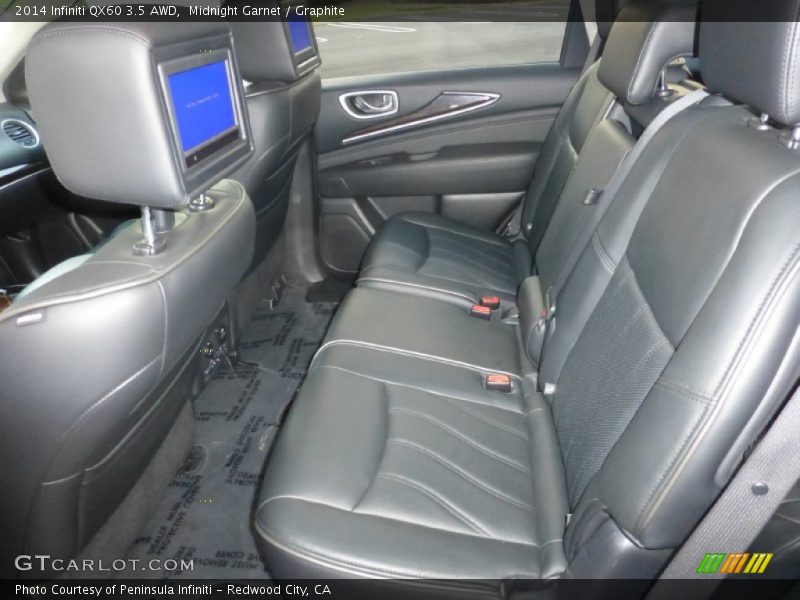 Midnight Garnet / Graphite 2014 Infiniti QX60 3.5 AWD