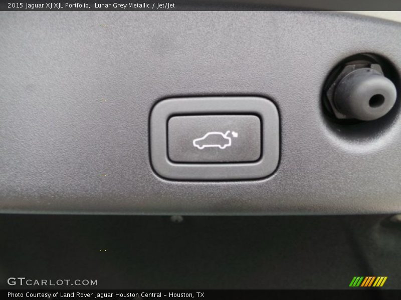 Lunar Grey Metallic / Jet/Jet 2015 Jaguar XJ XJL Portfolio