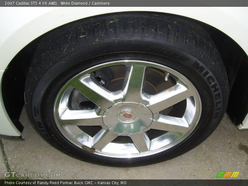 White Diamond / Cashmere 2007 Cadillac STS 4 V6 AWD