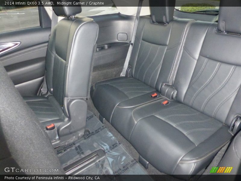 Midnight Garnet / Graphite 2014 Infiniti QX60 3.5 AWD