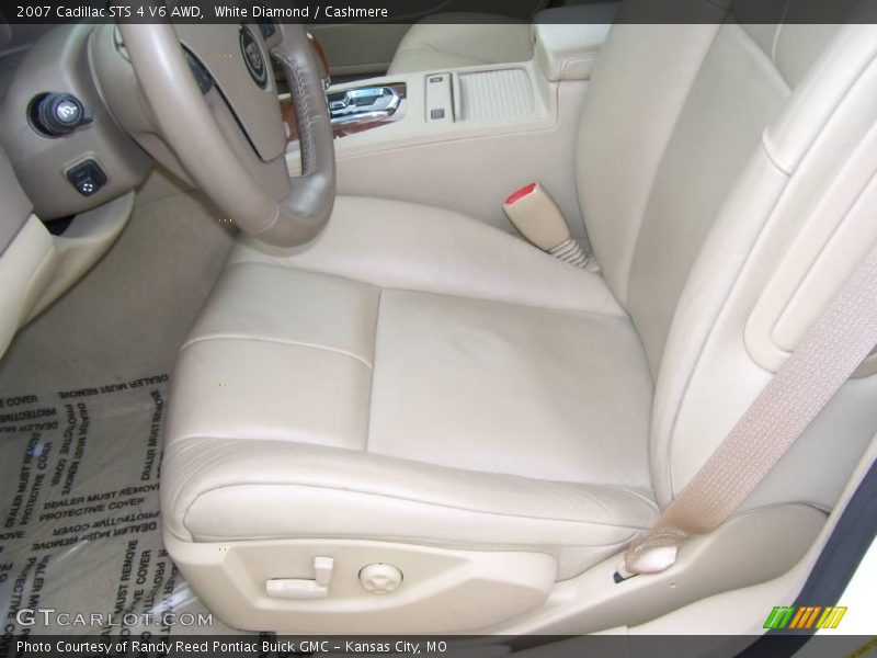 White Diamond / Cashmere 2007 Cadillac STS 4 V6 AWD
