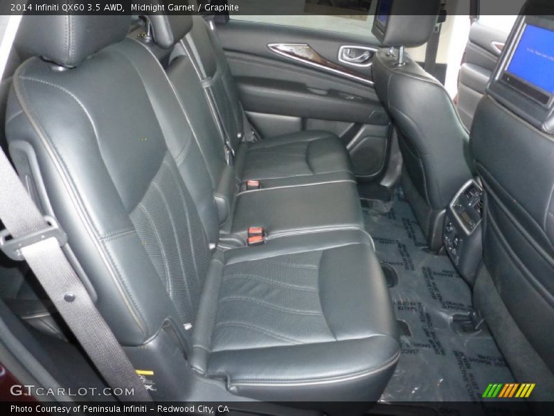 Midnight Garnet / Graphite 2014 Infiniti QX60 3.5 AWD