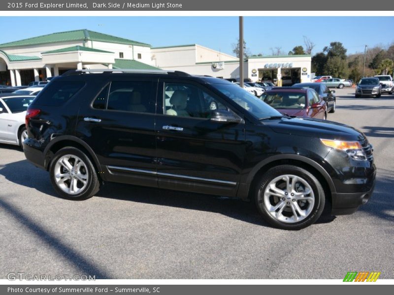 Dark Side / Medium Light Stone 2015 Ford Explorer Limited
