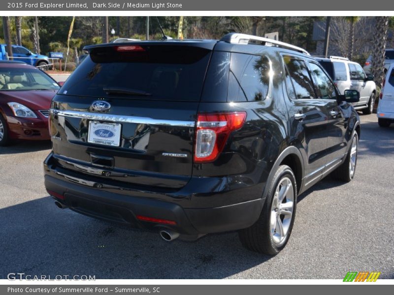 Dark Side / Medium Light Stone 2015 Ford Explorer Limited