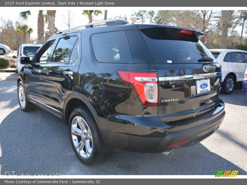 Dark Side / Medium Light Stone 2015 Ford Explorer Limited