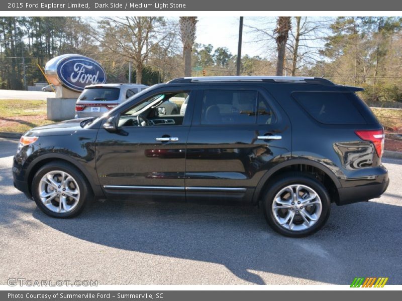 Dark Side / Medium Light Stone 2015 Ford Explorer Limited