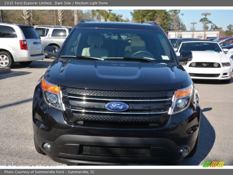 Dark Side / Medium Light Stone 2015 Ford Explorer Limited