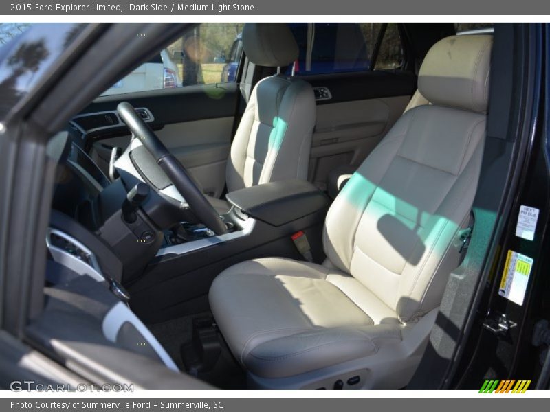 Dark Side / Medium Light Stone 2015 Ford Explorer Limited