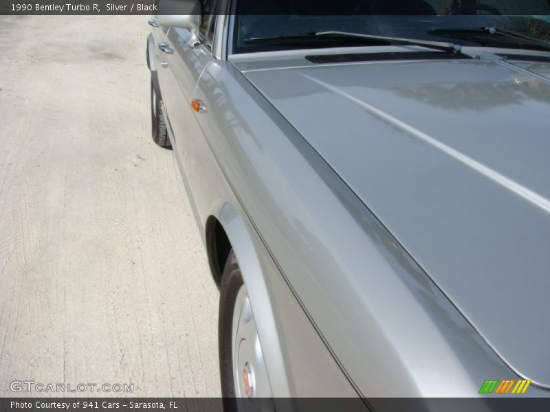 Silver / Black 1990 Bentley Turbo R