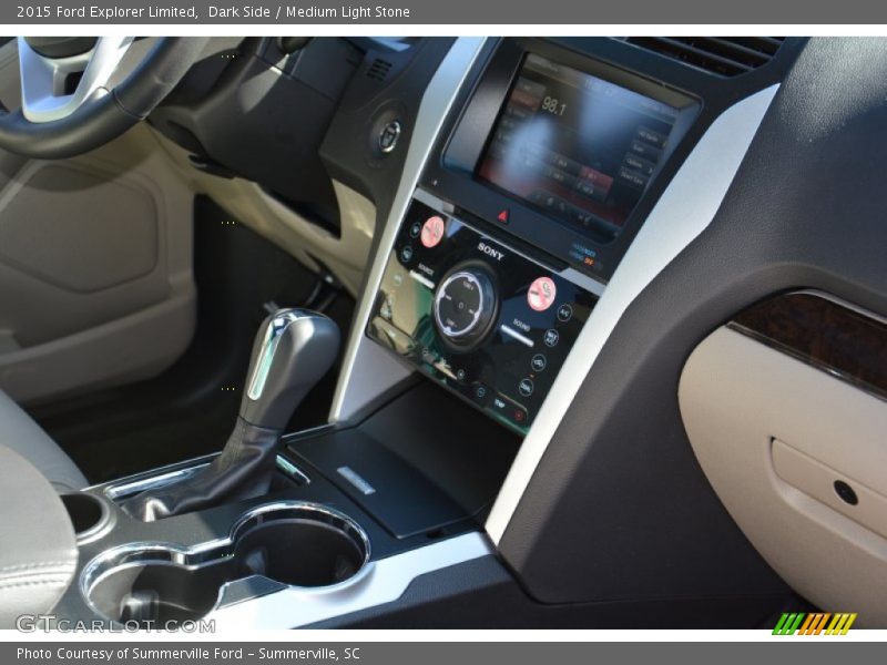 Dark Side / Medium Light Stone 2015 Ford Explorer Limited