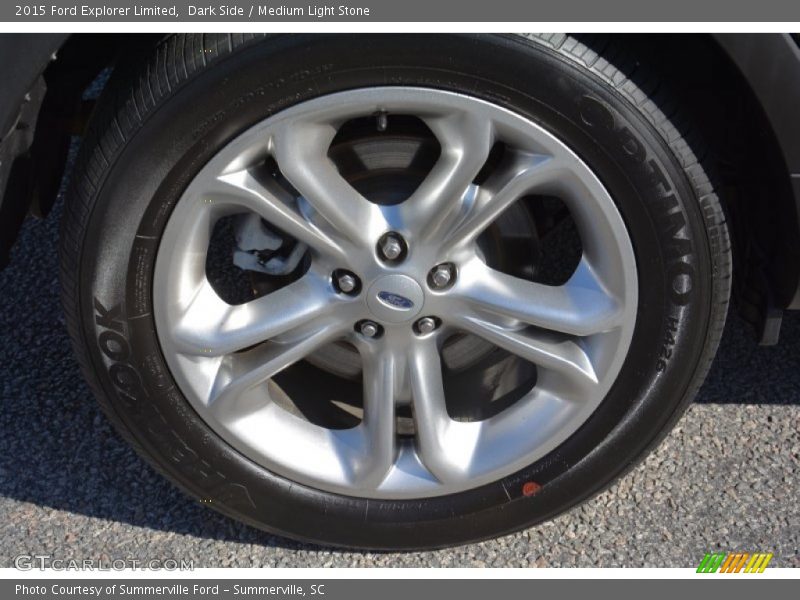 Dark Side / Medium Light Stone 2015 Ford Explorer Limited