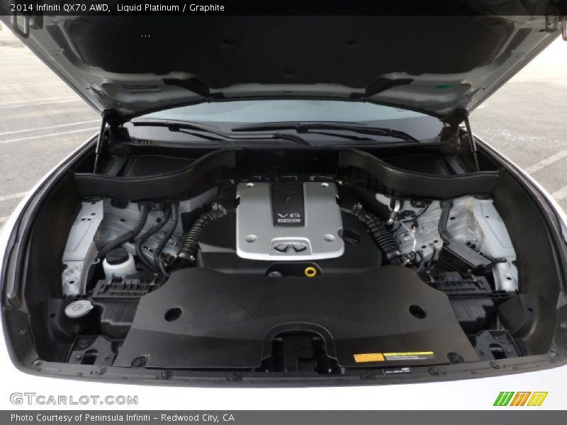  2014 QX70 AWD Engine - 3.7 Liter DOHC CVTCS 24-Valve V6