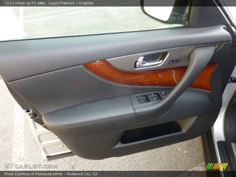 Door Panel of 2014 QX70 AWD