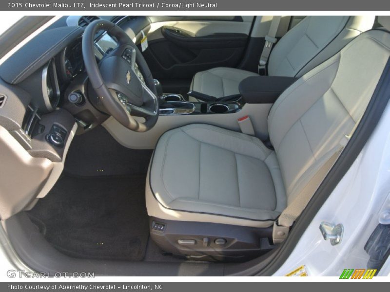 Iridescent Pearl Tricoat / Cocoa/Light Neutral 2015 Chevrolet Malibu LTZ