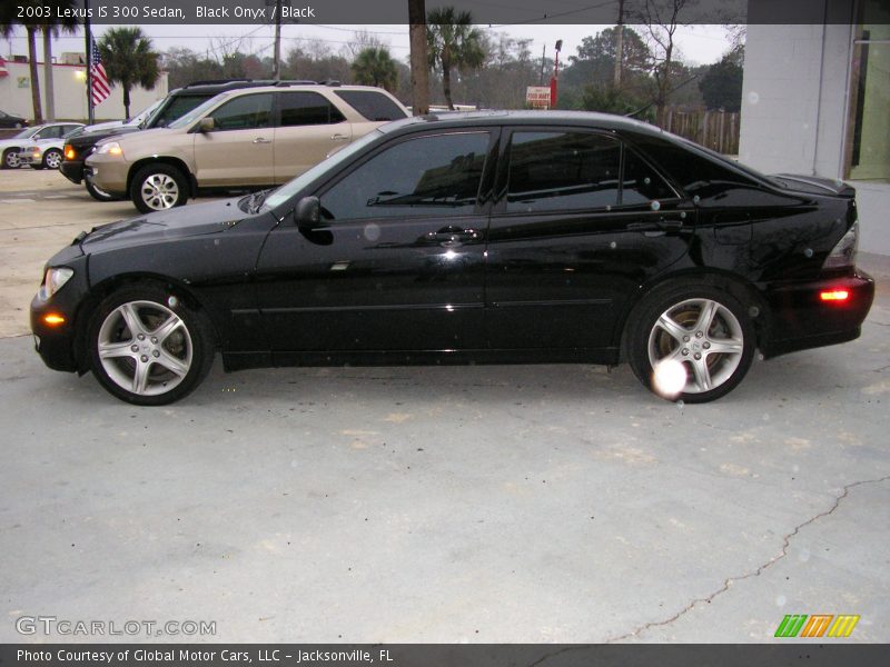 Black Onyx / Black 2003 Lexus IS 300 Sedan