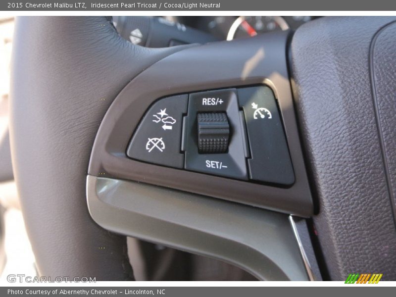 Iridescent Pearl Tricoat / Cocoa/Light Neutral 2015 Chevrolet Malibu LTZ