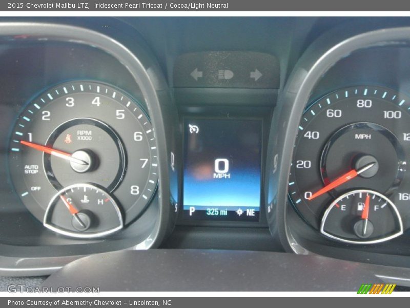 Iridescent Pearl Tricoat / Cocoa/Light Neutral 2015 Chevrolet Malibu LTZ
