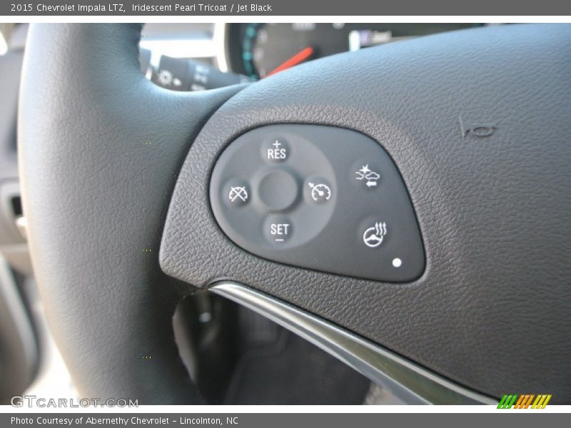 Iridescent Pearl Tricoat / Jet Black 2015 Chevrolet Impala LTZ