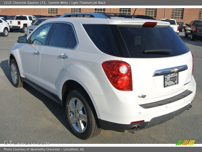Summit White / Light Titanium/Jet Black 2015 Chevrolet Equinox LTZ