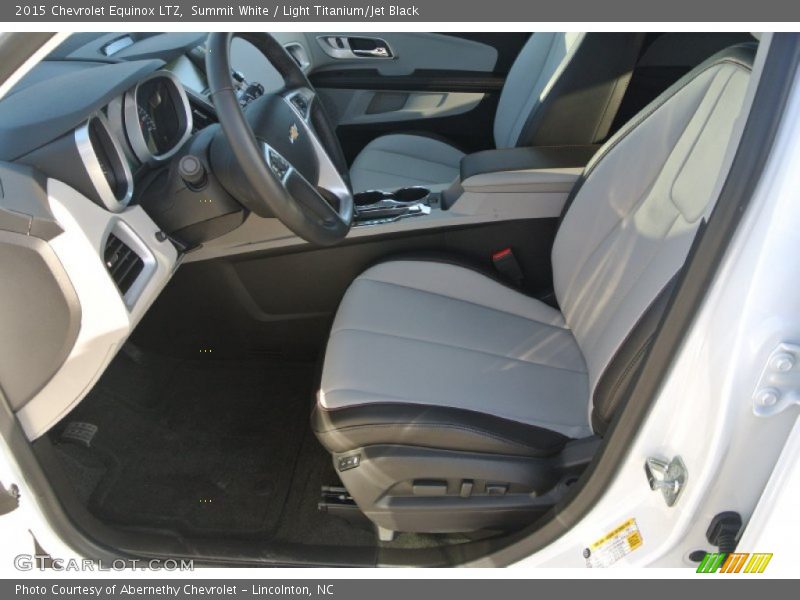 Summit White / Light Titanium/Jet Black 2015 Chevrolet Equinox LTZ