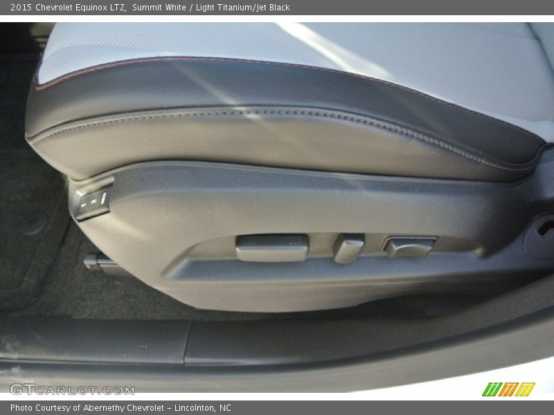 Summit White / Light Titanium/Jet Black 2015 Chevrolet Equinox LTZ