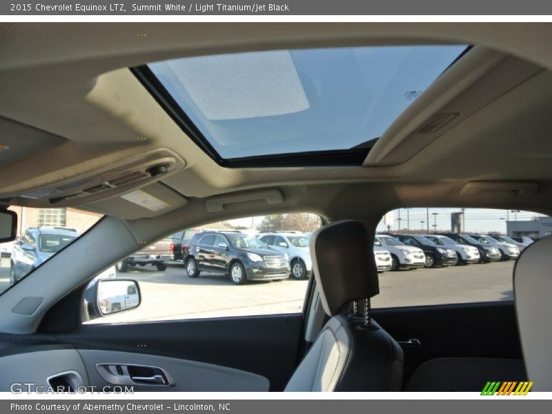 Summit White / Light Titanium/Jet Black 2015 Chevrolet Equinox LTZ