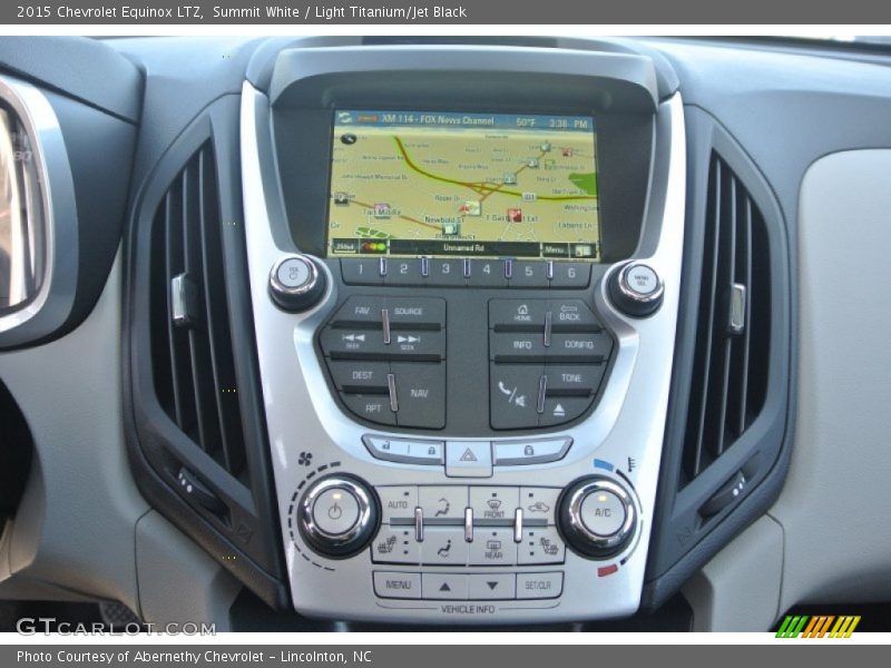 Summit White / Light Titanium/Jet Black 2015 Chevrolet Equinox LTZ