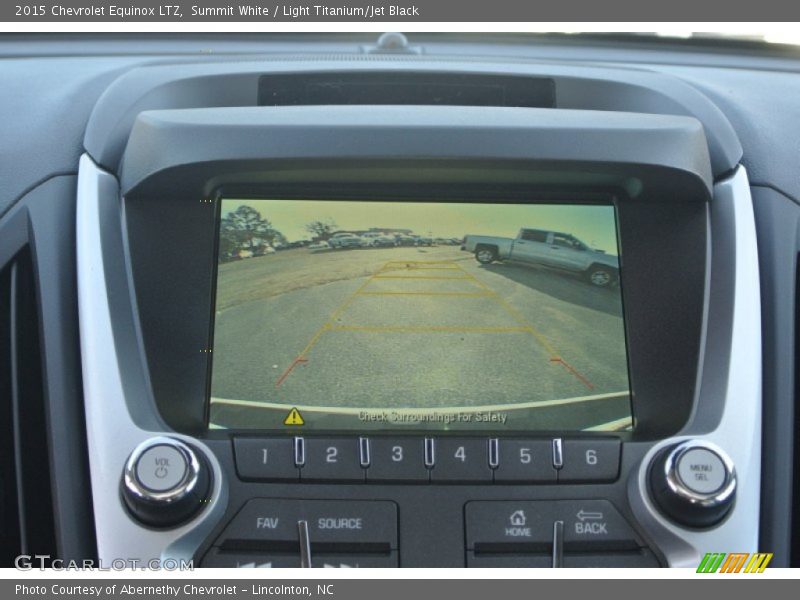 Summit White / Light Titanium/Jet Black 2015 Chevrolet Equinox LTZ