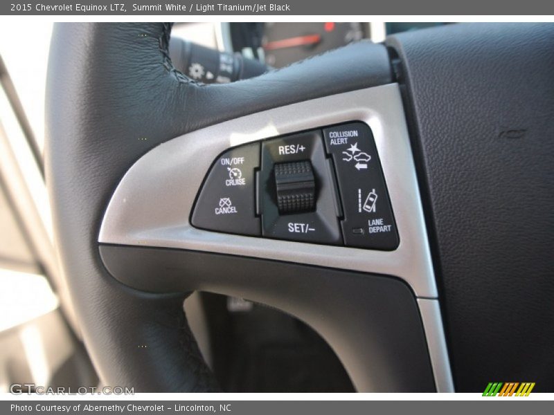 Summit White / Light Titanium/Jet Black 2015 Chevrolet Equinox LTZ