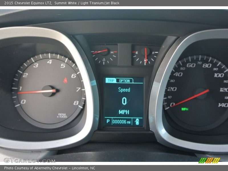 Summit White / Light Titanium/Jet Black 2015 Chevrolet Equinox LTZ
