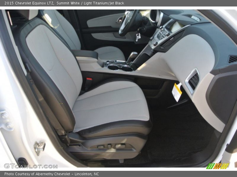 Summit White / Light Titanium/Jet Black 2015 Chevrolet Equinox LTZ