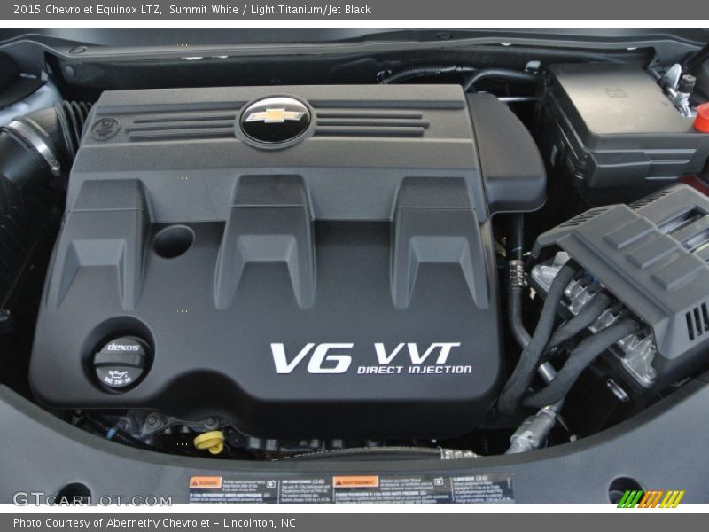 Summit White / Light Titanium/Jet Black 2015 Chevrolet Equinox LTZ
