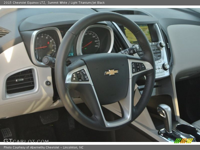 Summit White / Light Titanium/Jet Black 2015 Chevrolet Equinox LTZ