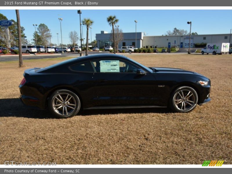 Black / Ebony 2015 Ford Mustang GT Premium Coupe