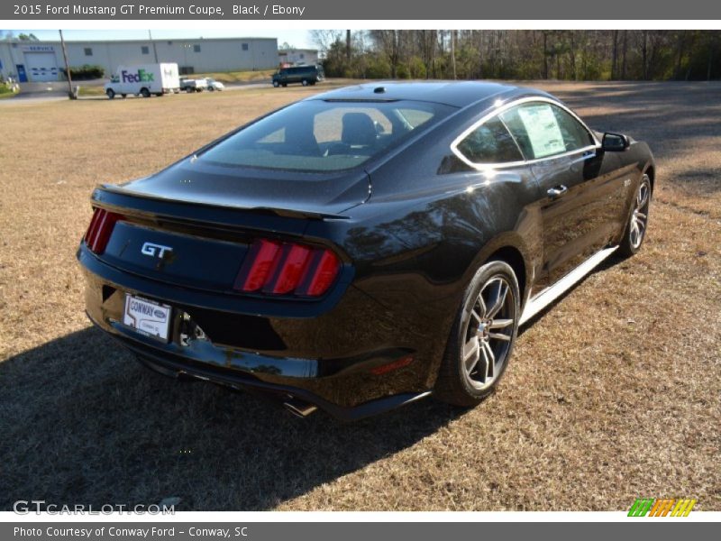 Black / Ebony 2015 Ford Mustang GT Premium Coupe
