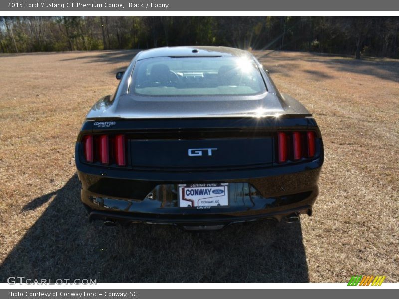 Black / Ebony 2015 Ford Mustang GT Premium Coupe