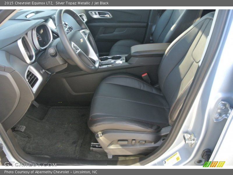 Silver Topaz Metallic / Jet Black 2015 Chevrolet Equinox LTZ