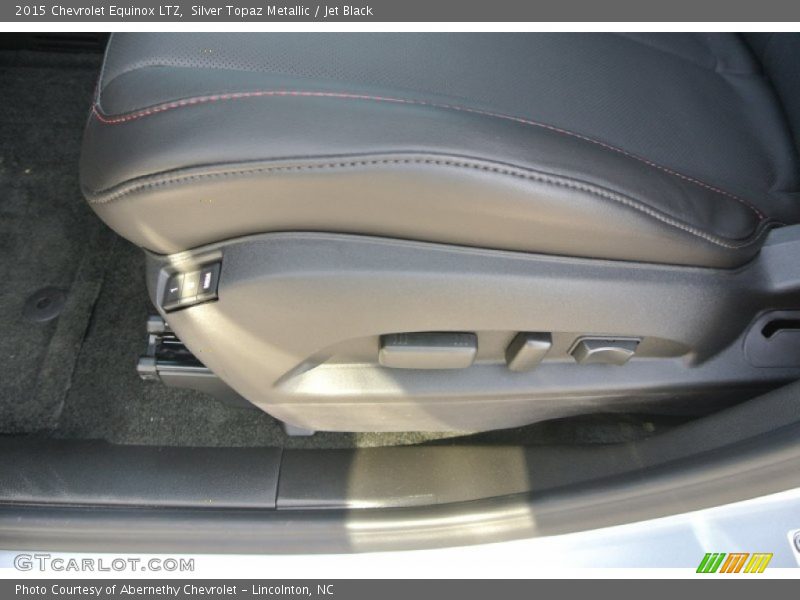 Silver Topaz Metallic / Jet Black 2015 Chevrolet Equinox LTZ