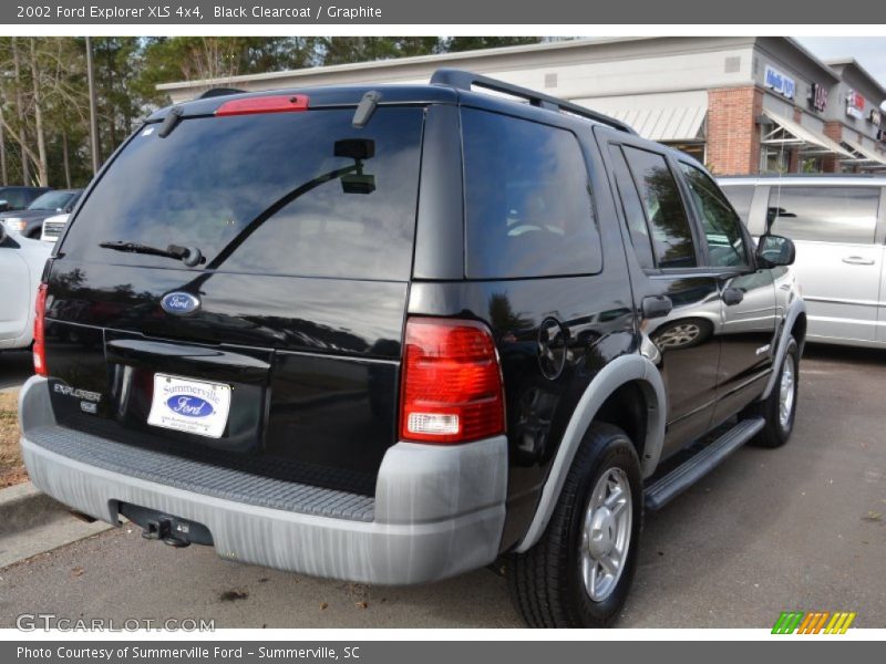 Black Clearcoat / Graphite 2002 Ford Explorer XLS 4x4