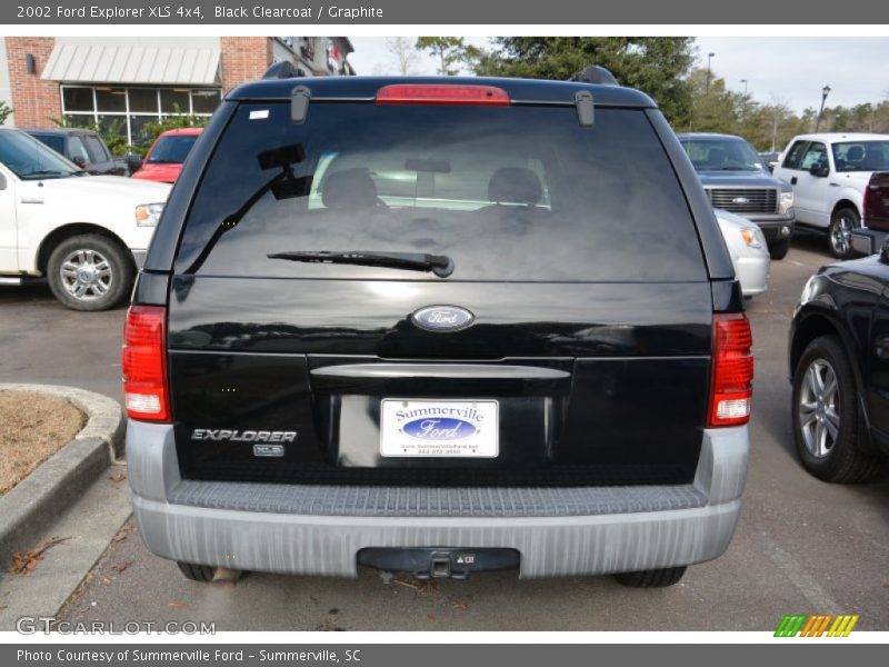 Black Clearcoat / Graphite 2002 Ford Explorer XLS 4x4