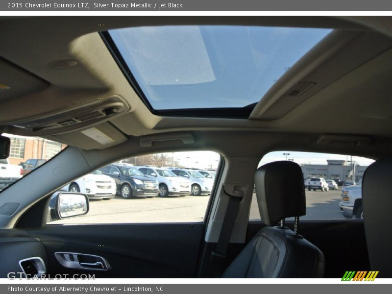 Silver Topaz Metallic / Jet Black 2015 Chevrolet Equinox LTZ