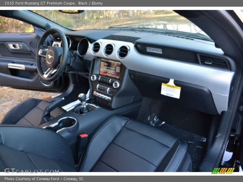 Black / Ebony 2015 Ford Mustang GT Premium Coupe