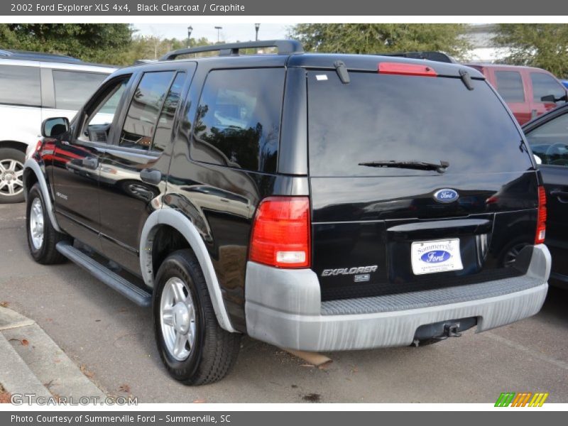 Black Clearcoat / Graphite 2002 Ford Explorer XLS 4x4