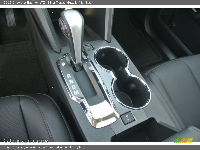 Silver Topaz Metallic / Jet Black 2015 Chevrolet Equinox LTZ